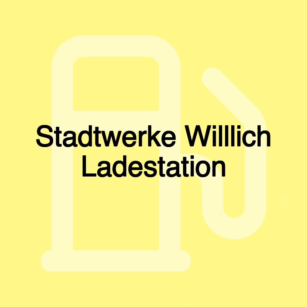 Stadtwerke Willlich Ladestation
