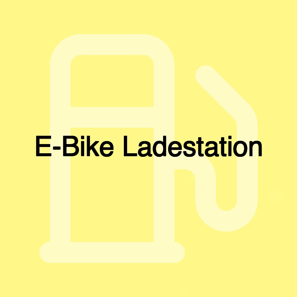 E-Bike Ladestation