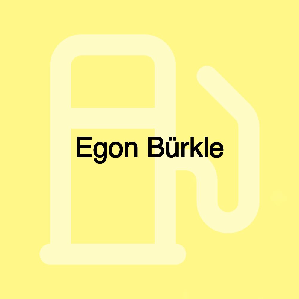 Egon Bürkle
