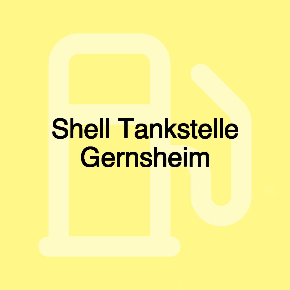 Shell Tankstelle Gernsheim