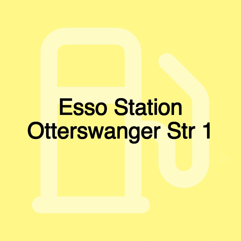 Esso Station Otterswanger Str 1