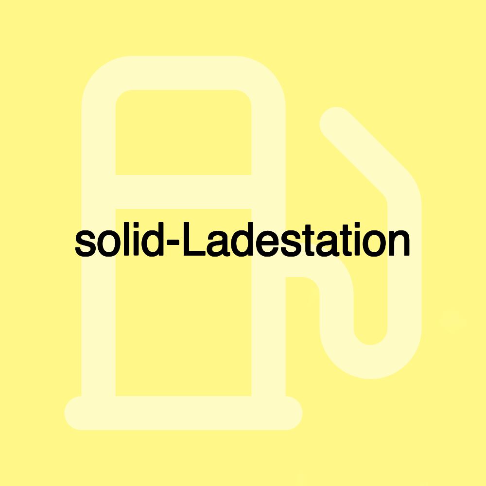 solid-Ladestation