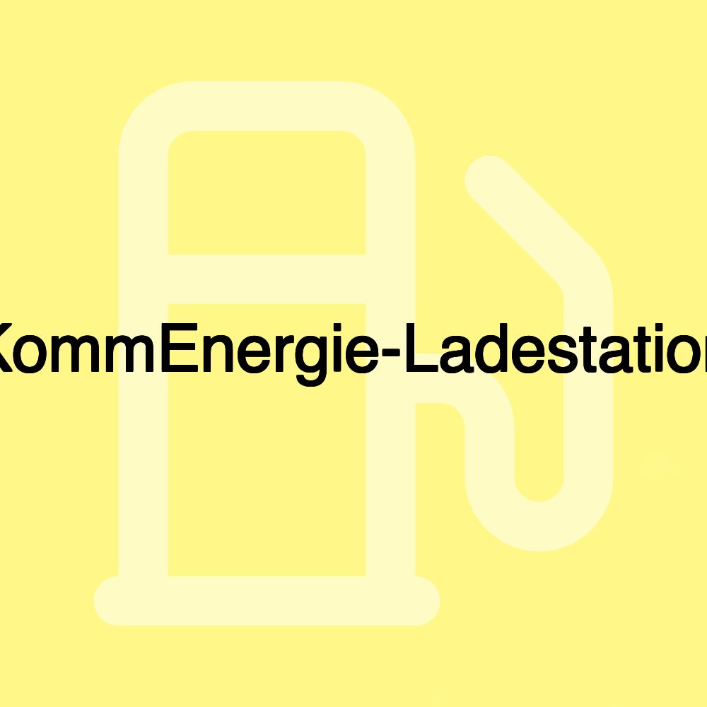 KommEnergie-Ladestation