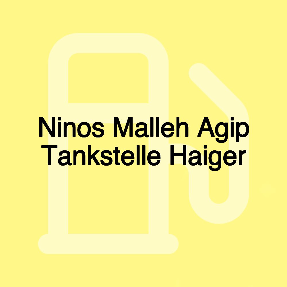 Ninos Malleh Agip Tankstelle Haiger