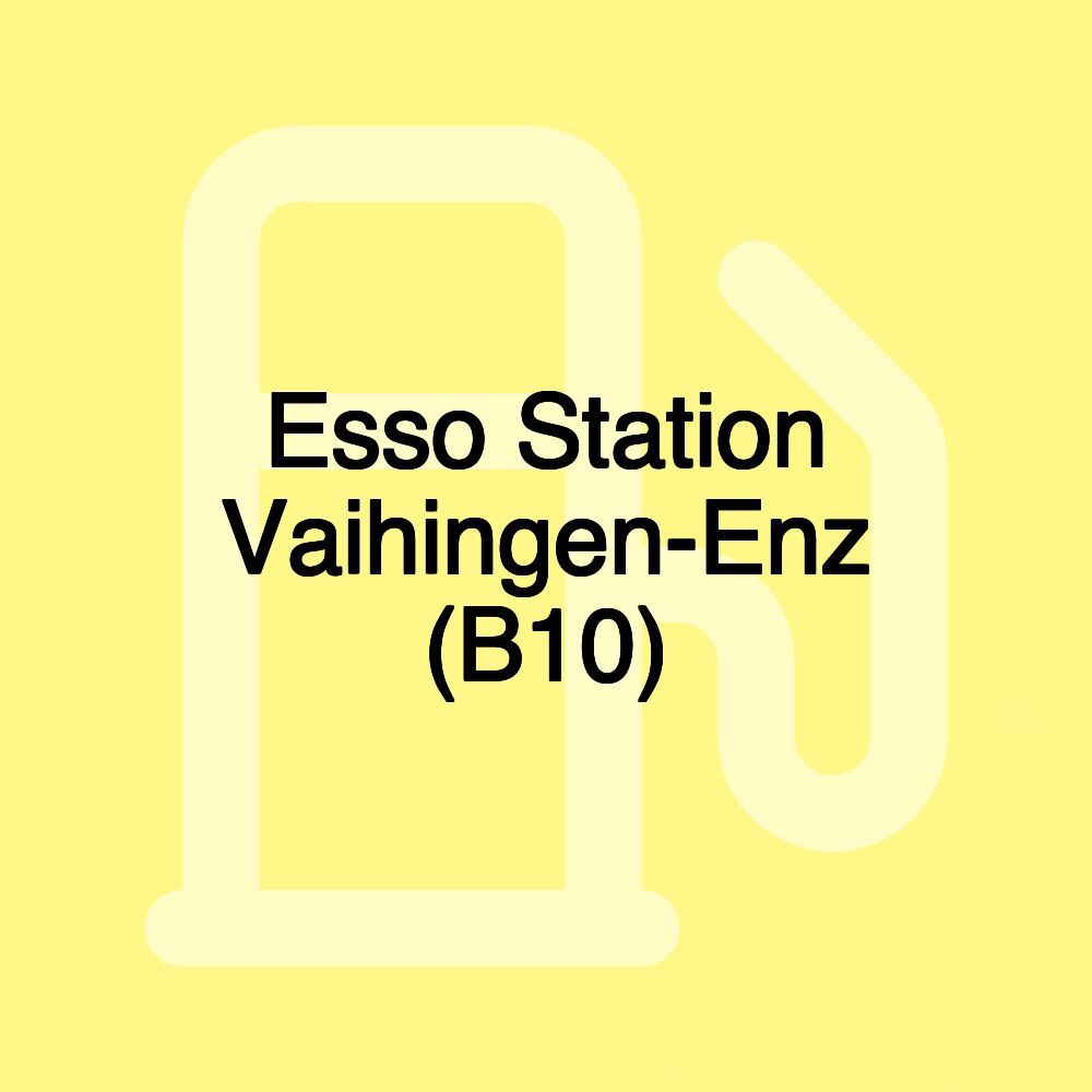 Esso Station Vaihingen-Enz (B10)